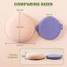 Corneria Large Makeup Sponge 2PCS - Super Soft Powder Puffs for Quick & Easy Makeup Application | Beauty Blender for Liquid Foundation & Loose Powder - Green - Buy Online on SooperMarket.com