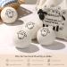Organic XL Wool Dryer Balls - 6 Pack Sheep Pattern | Cute Fabric Softener | Shorten Drying Time | Reusable Laundry Essential - Buy Online on SooperMarket.com