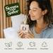 Enviroscent Ltd Edition Seasonal Non-Toxic Air Freshener Kit - Honeycrisp Apple & Cardamom | Essential Oils 6 Stix Mango Wood Stand | International Shipping - Buy Online on SooperMarket.com
