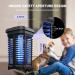 High Powered 4200V Bug Zapper for Indoor/Outdoor Use | IPX4 Waterproof Electric Mosquito Killer - 18W Lamp for Home, Backyard, Patio - Buy Online on SooperMarket.com