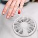 AIDIRui Silver rhinestones boxes Crystal nail manicure Nail 1.5 MM wheel - Buy Online on SooperMarket.com