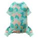 KYEESE Dogs Pajamas Printed Soft Material Stretchable Dog Pjs Onesie for Small Dogs Cat Pajamas Doggie Jammies Clothes X-Large (Pack of 1) Cactus