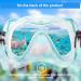 Professional Snorkel Diving Mask with Wide View Lens - Anti-Leakage Silicone Scuba Gear for Adults | 3 Color Options - Buy Online on SooperMarket.com