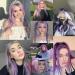12 Pcs Colored Hair Extensions Colorful Clip in Hair Extensions 22 inch Synthetic Straight Hair Extensions for Kids Girls Women Light purple - Buy Online on SooperMarket.com