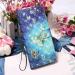 Buy Compatible Samsung Galaxy S23 Ultra Case - Ill Bless Glitzer Glossy 3D Pattern PU Leather Wallet Cover with Butterfly Design - Buy Online on SooperMarket.com