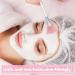 24-Piece Soft Fan Brush Set for Face Masks & Makeup - Pink Esthetician Tools - Buy Online on SooperMarket.com