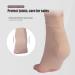 SUNGOOYUE 1Pair Heel Silicone Padded Protective Sleeve Soft Foot Ankle Elastic Protection Sock Breathable Foot Heel Crack Sock - Buy Online on SooperMarket.com