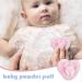 Toseky Makeup Powder Puff | Bowknot Heart Powder Puff Body Powder Puff for Dusting Powder Baby Women Powder Puff for Bath and Travel Pink - Buy Online on SooperMarket.com
