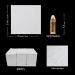 800 Pcs PINGMIC 2'' Thick Gun Cleaning Patches Highly Absorbent & Lint Free Cloth for .22-.45 Cal / 5.56-9mm-10mm - Superior Gun Cleaning Supplies - Buy Online on SooperMarket.com
