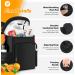 Insulated Leak Proof AUSQI Backpack Cooler - 45 Cans, Waterproof Thermal Bag - Portable & Lightweight, Ideal for Travel, Camping, Beach - Black - Buy Online on SooperMarket.com