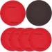 RUNRAYAY Round Bowling Sanding Pad, Resurfacing Polishing Kit for Bowling Ball Sanding Pad Cleaning Set - 6PCS / 12PCS 500 Grit