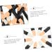 BELLIFFY 50pcs Nail Sponge Manicure Art Accessories Manicure Supply Nail Beauty Brush Make up Kit Plastic Abs - Buy Online on SooperMarket.com