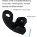 Burley Bicycle Coupling Attachment | 2 Sets Angled Replacement Plug for Bike Trailers | 12.2mm Compatible with Burley Pendant Coupling - Buy Online on SooperMarket.com