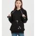 Erbacan Pet Carrier Hoodie-Cat Pouch Sweatshirt- Kangaroo Breathable Unisex Hoodie Medium Black - Buy Online on SooperMarket.com