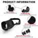 Best Dog Muzzle for Small & Medium Dogs - Prevent Biting Barking & Chewing | Breathable Nylon Design Soft Adjustable Fit - Buy Online on SooperMarket.com