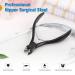 FERYES Precision Toenail Clipper | Stainless Steel Nail Cutter for Thick or Ingrown Toenails | Podiatrist Recommended | Manicure Pedicure Clipper - BLACK - Buy Online on SooperMarket.com