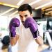 Kruzak Plain Boxing Gloves - Sparring, Kickboxing, Muay Thai, MMA Fighting - Purple, 12 oz - Men & Women - Buy Online on SooperMarket.com