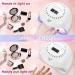 168W UV LED Nail Lamp | Quick-Drying Nail Dryer with 4 Timers | Automatic Sensor UV Light for Nails | Ideal for UV Resin & Gel Polish - Buy Online on SooperMarket.com