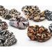 11pcs Cheetah Print Hair Scrunchies Pack for Women and Girls - Leopard Chiffon Scrunchie Holder with Elastic Hair Ties - Trendy Animal Print Hair Accessories - Buy Online on SooperMarket.com