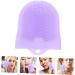 Beavorty Cleansing Massage Finger Cots Cleansing Facial Brush Skin face Scrubber for Women deep Cleaning Brush face wash Scrubber face Lotion for Women Silica Gel Makeup Remover Miss pores Violet 11.8X10CM - Buy Online on SooperMarket.com