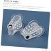 FOMIYES Magnetic Toe Splint Set - 4 Pairs | Bunion Correctors & Toe Spreaders for Foot Stretcher | Nail Clipper & Separator Tool for Toe Alignment - Buy Online on SooperMarket.com