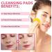 Turmeric Cleansing Pads - Gentle Skincare Daily Exfoliation & Compressed Facial Sponges (40pcs) - Turmeric & Kojic Acid - Buy Online on SooperMarket.com