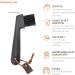 Animalon 2-in-1 Plastic Hoof Scraper with Stainless Steel Brush | Outdoor Horse Hoof Care Tool in Brown | Essential Hoof Clearer and Picker for Horses - Buy Online on SooperMarket.com