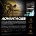 PVL Gold Series Domin8 | Pre-workout Superfuel - full dose Preworkout - 520 g - Artic Blue Slush - Buy Online on SooperMarket.com