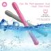 Soothing Silicone Baby Teething Tubes for Babies 0-12 Months - Safe, Non-Toxic and BPA-Free Teething Toys for Girls - Dishwasher Safe - Buy Online on SooperMarket.com