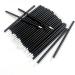 100PCS Black Disposable Eyeliner Brushes Cosmetic Eye Wands for Eyeliners Lip Liners Eye Makeup Eyelashes and Detail Painting Makeup Brush Applicators