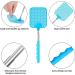 RPANLE 2-Piece Fly and Mosquito Control Set | Insect Catchers with Integrated Scraper | Effective Protection Against Flies & Insects (Black + Blue) - Buy Online on SooperMarket.com