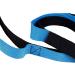 Yoga Stretch Strap with 10 Loops for Athletes and Dancers - Multi-Grip Fitness Pilates Belt in Black Blue - Buy Online on SooperMarket.com