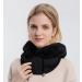 Feoya Storm Hood Ladies Balaclava - Winter Warm Fleece Ski Cap & Neck Warmer - Black Cycling Hat & Scarf - Buy Online on SooperMarket.com