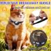 Smpili Airtag Cat Collar | Reflective Kitten Collar with Breakaway Feature | 0.4 Width | Black - Buy Online on SooperMarket.com