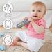 Remote-Controlled Silicone Bathing Toys for 3-Month-Olds - Dental Aid & Soothing Bite Rings (2-Set) in Black & Gray - Buy Online on SooperMarket.com