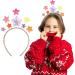 WLLHYF Glitter Star Headband Party Hair Headbands Valentines Day Gift Hair Bands Glitter Band Hair Accessory for Women (Colorful) - Buy Online on SooperMarket.com