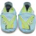 Dotty Fish Soft Leather Baby Shoes for Boys | Non Slip Toddler Shoes with Animal Designs | 0-6 Months - 4-5 Years | Crocodile Design - Buy Online on SooperMarket.com