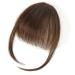 REECHO 100% Human Hair Clip in Bangs - Air Bangs Medium Brown - Buy Online on SooperMarket.com
