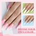 40PC Gel Nail Polish Kit with U V Light Starter Kit and Drill 8PC Gel Polish 4PC Poly Nail Gel Top Base Coat Glitter Nail Rhinestones Multi Type Complete Gel Manicure Kit for Women DIY Salon at Home 1.1 - Buy Online on SooperMarket.com