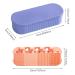 3-in-1 Makeup Brush Cleaner & Organizer with Cleaning Mat | Portable 8.7x3.5x2.2 inch Cosmetic Brush Holder for Effortless Cleaning & Drying - Buy Online on SooperMarket.com