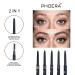 PHOERA Ultra-Slim Eyebrow Pencil with Brush - 04 Dark Brunette | Precise & Long-Lasting | Natural-Looking Brows - Buy Online on SooperMarket.com