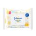 Johnson's Hand & Face Baby Sanitizing Cleansing Wipes for Travel and On-the-Go, No More Tears Formula, Paraben and Alcohol Free, 25 ct (Pack of 4)
