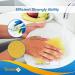 Temede Large Cellulose Sponges - Heavy Duty Dish Scrubbers - 5 Pack - Buy Online on SooperMarket.com