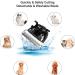 Professional Cordless Dog & Cat Hair Clippers with Detachable Blades and Guards - Rechargeable & Quiet - Ideal for Small Animals - Gold - Buy Online on SooperMarket.com