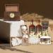 Fathers Day 13Pc Premium Coconut Spa Kit in Vintage Wooden Box - Body Lotion, Handmade Soap, Bath Bomb, Shampoo & Conditioner Set for Men & Women - Buy Online on SooperMarket.com