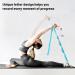 Trideer Non-Elastic Yoga Stretching Strap - 10/12 Loop Home Workout & Rehabilitation Tool - Buy Online on SooperMarket.com