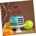 OFFSCH 5 Sets Cake Insert Top Hat Grad Party Decoration Graduation Grad Party Supplies Cupcake Decors Cake Decoration Red Paper European and American Graduation Season Red 16.00X13.00X0.10CM - Buy Online on SooperMarket.com