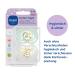 Mam Perfect Night Pacifiers 2-Pack - Glow in the Dark Tooth-Friendly Eco-Friendly Silicone for 6-16 Months - Includes Pacifier Box - Dino & Fox Design - Buy Online on SooperMarket.com