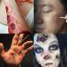 Yeweian Liquid Latex SFX Makeup 2.1 Oz - Halloween Monster Zombie Clown Makeup for Scald Burn Scar Wound Cut Skin Decay - Prosthetics & Old Age Wrinkle Effects - Light Flesh - Buy Online on SooperMarket.com