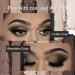 10 Colors Waterproof Matte Eyeshadow Palette | Long-Lasting High Pigment Formula | Ultra-Blendable Nude Shades | Includes 2 Brushes | Cement Color - Buy Online on SooperMarket.com